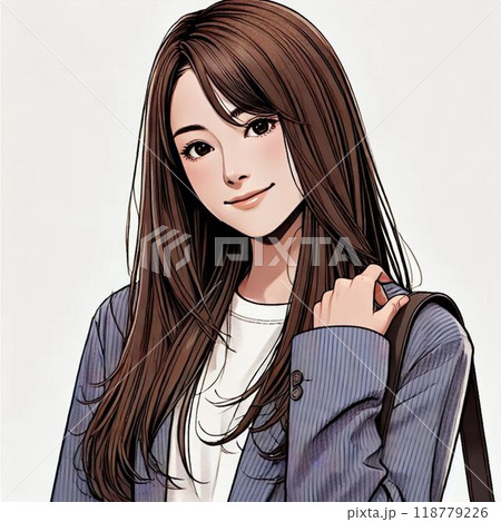 クールな女性 118779226