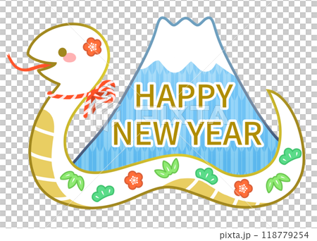 Snake year pine bamboo plum 2025 new year material_2 118779254
