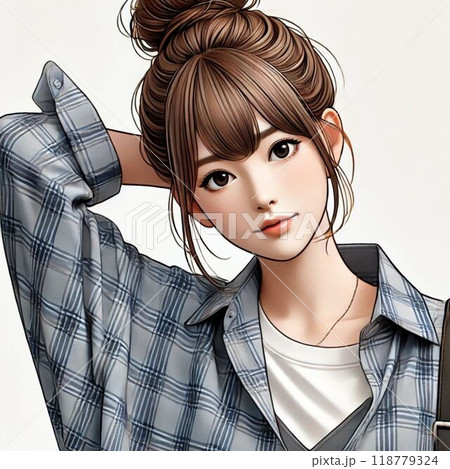 クールな女性 118779324