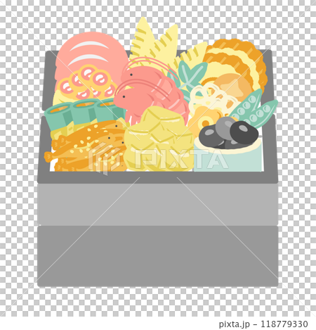 おせち料理 イラスト おせち料理 イラスト 118779330