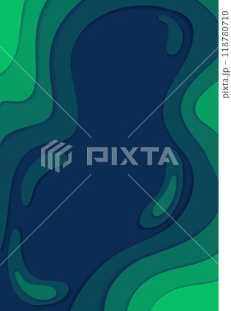 Water abstract chromatic background with curves Water abstract chromatic background with curves 118780710