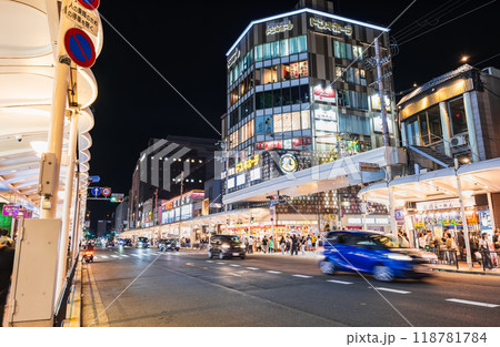 京都 夜の河原町 京都 夜の河原町 118781784