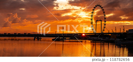 Sunrise Colors, Marina Bay, Singapore 118782656