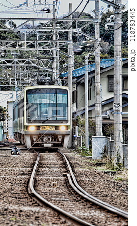 江ノ電の電車 江ノ電の電車 118783445
