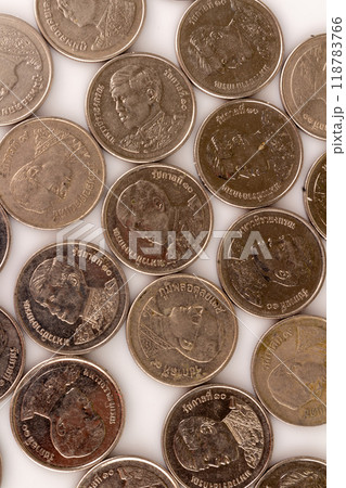 coin isolated on white background 118783766