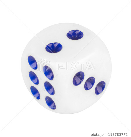 dice isolated on white background ganbling dice isolated on white background ganbling 118783772