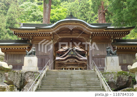 紙祖神 岡太神社・大瀧神社　里宮の神門 118784310