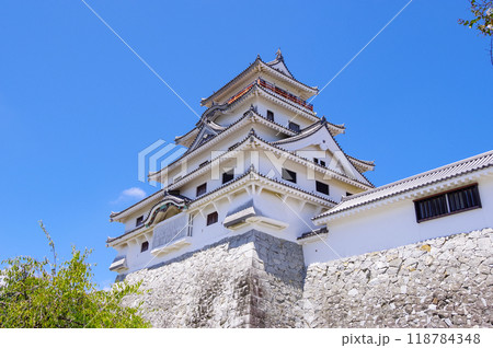 佐賀県の唐津城 佐賀県の唐津城 118784348