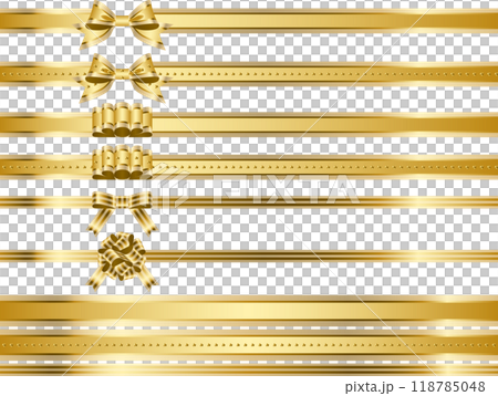 絲帶,Knot Varie 2-1 三色,金色 絲帶,Knot Varie 2-1 三色,金色 118785048