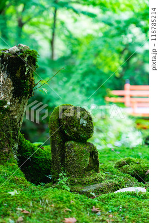 京都市左京区大原来迎院町　三千院（声明発祥の地）　おさな六地蔵 118785214
