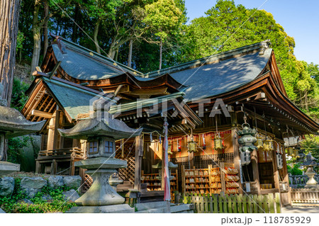 滋賀県近江八幡市宮内町 日牟禮八幡宮(近江八幡市名由来神社) 本殿 (近江商人の信仰) 滋賀県近江八幡市宮内町 日牟禮八幡宮(近江八幡市名由来神社) 本殿 (近江商人の信仰) 118785929