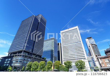 東京 丸の内のオフィス街 東京 丸の内のオフィス街 118786623