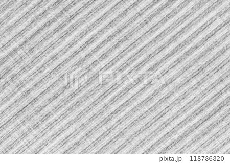 Ridge texture background of velour white cloth. Large ribbed, diagonal coarse weaving fabric Ridge texture background of velour white cloth. Large ribbed, diagonal coarse weaving fabric 118786820