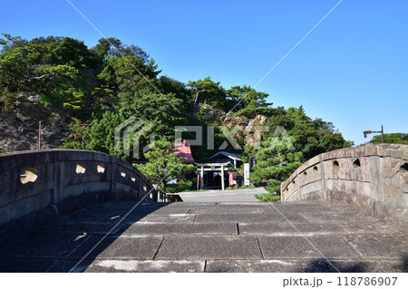 和歌浦・不老橋と鹽竈神社 和歌浦・不老橋と鹽竈神社 118786907