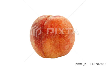 桃 白背景 桃 白背景 118787856