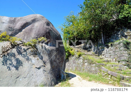 苗木城跡 馬洗岩 118788174