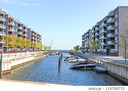 The concept of summer holidays on a yacht. 118788725