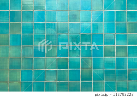 Colorful mosaic tiles on the wall. Abstract background and texture for design. Colorful tile bathroom wall texture Colorful mosaic tiles on the wall. Abstract background and texture for design. Colorful tile bathroom wall texture 118792228