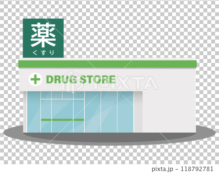 Drugstore illustration 118792781