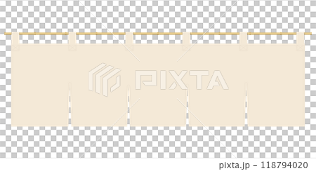 暖簾のイラスト 暖簾のイラスト 118794020