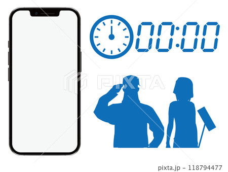 スマートフォンとスキマバイト 118794477