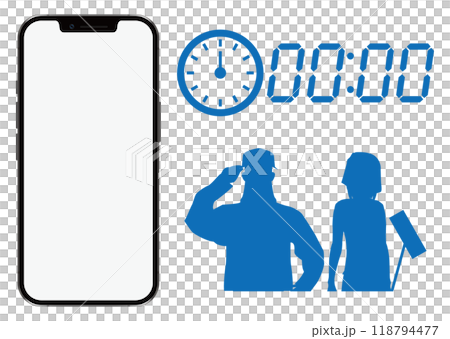 スマートフォンとスキマバイト 118794477