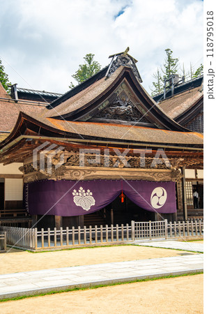 Kongobu-ji temple in Koya, Ito District, Wakayama, Japan 118795018
