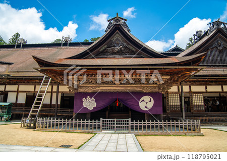 Kongobu-ji temple in Koya, Ito District, Wakayama, Japan 118795021