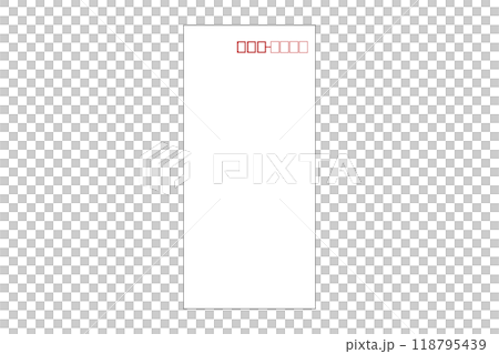 Simple white envelope illustration Simple white envelope illustration 118795439