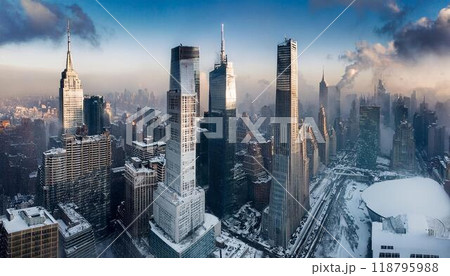 ロックから見えるダウンタウンの風景 ロックから見えるダウンタウンの風景 118795988