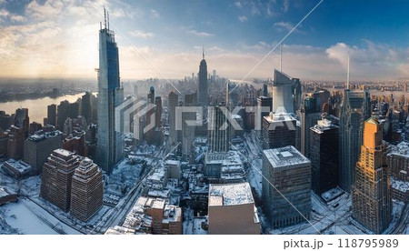 ロックから見えるダウンタウンの風景 ロックから見えるダウンタウンの風景 118795989