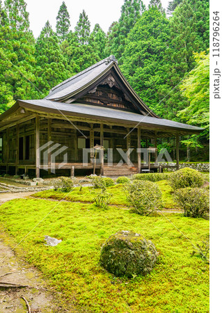 京都市左京区大原来迎院町　来迎院（魚山大原寺）　本堂（声明の修練道場） 118796264