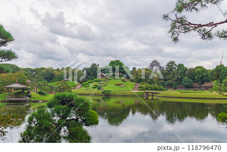 岡山 後楽園と岡山城天守閣 岡山 後楽園と岡山城天守閣 118796470