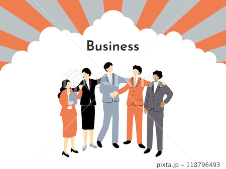 ビジネスシーン イラスト ビジネスシーン イラスト 118796493