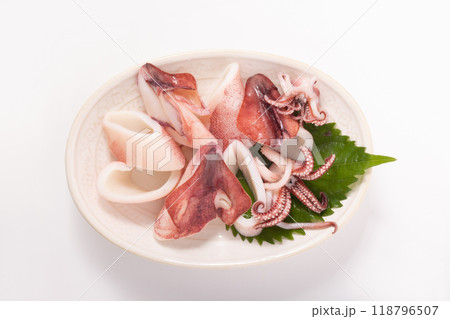 釜茹で　ヤリイカ（生食用） 118796507