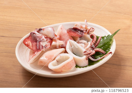 釜茹で ヤリイカ(生食用) 釜茹で ヤリイカ(生食用) 118796523