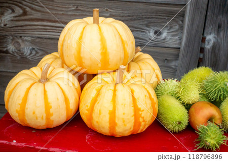 ハロウィンのイメージ写真。イベントイメージ。かぼちゃ。 ハロウィンのイメージ写真。イベントイメージ。かぼちゃ。 118796896