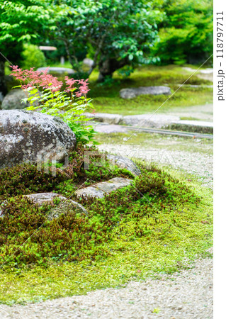 京都市左京区大原勝林院町 実光院(魚山大原寺の僧房) 旧理覚院庭園 京都市左京区大原勝林院町 実光院(魚山大原寺の僧房) 旧理覚院庭園 118797711