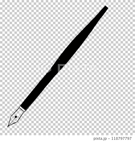 Dip pen - simple illustrations Dip pen - simple illustrations 118797797