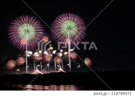 四大花火師の饗宴　＜利根川大花火大会2024＞ 118799071