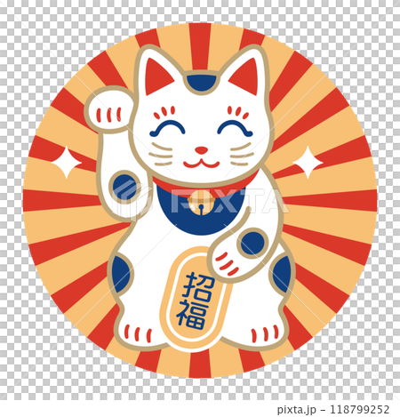 招財貓招財貓插畫 招財貓招財貓插畫 118799252