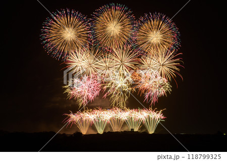 四大花火師の饗宴　＜利根川大花火大会2024＞ 118799325