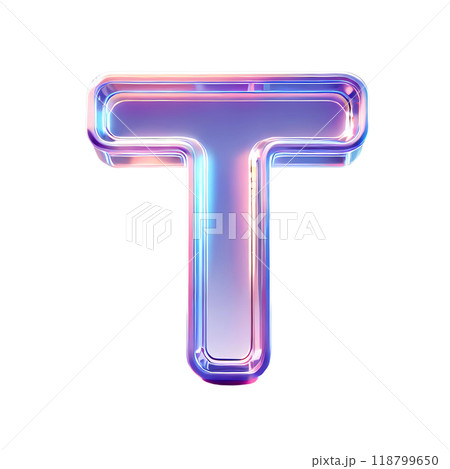 3d letter T のイラスト素材 [118799650] - PIXTA