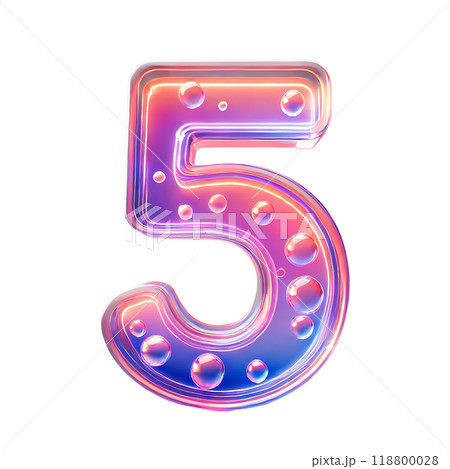 3d number five 118800028