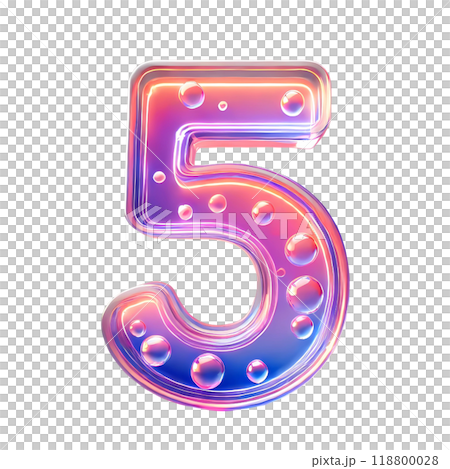 3d number five 118800028