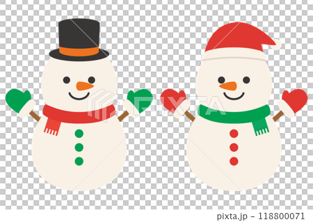 逗人喜愛的雪人的例證 逗人喜愛的雪人的例證 118800071