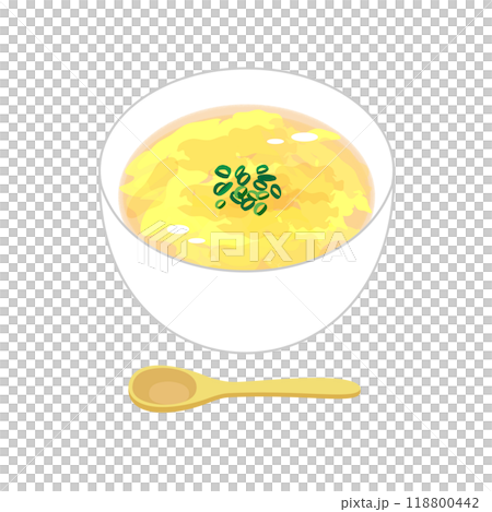 卵スープ　スプーンセット 118800442