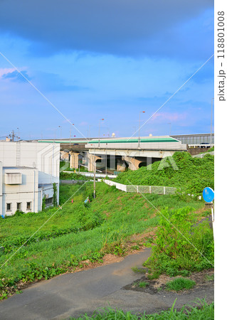 16号国道沿いの風景　西大宮バイパス方面　 118801008