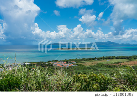 小浜島の西大岳展望台 小浜島の西大岳展望台 118801398