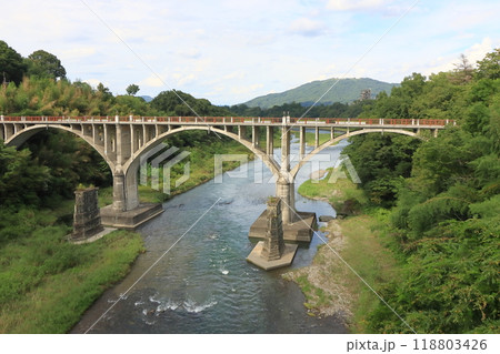 旧秩父橋 秩父のアニメの聖地 二代目の秩父橋 旧秩父橋 秩父のアニメの聖地 二代目の秩父橋 118803426